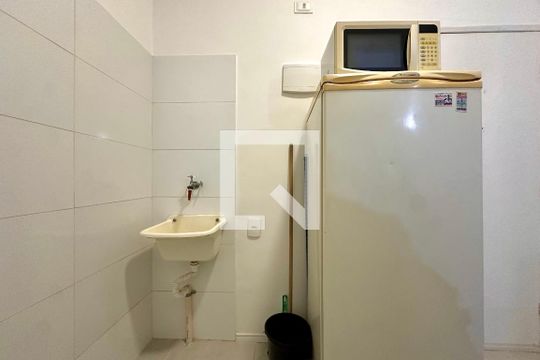 Cozinha de kitnet/studio à venda com 1 quarto, 20m² em Centro, Rio de Janeiro