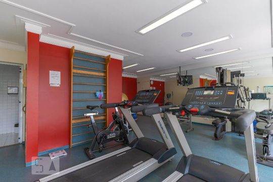 Área comum - Academia de apartamento para alugar com 1 quarto, 60m² em Cambuí, Campinas