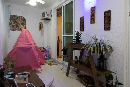 Varanda da sala de apartamento à venda com 3 quartos, 97m² em Recreio dos Bandeirantes, Rio de Janeiro