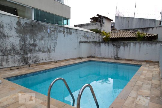 Área comum - piscina de apartamento à venda com 3 quartos, 97m² em Recreio dos Bandeirantes, Rio de Janeiro