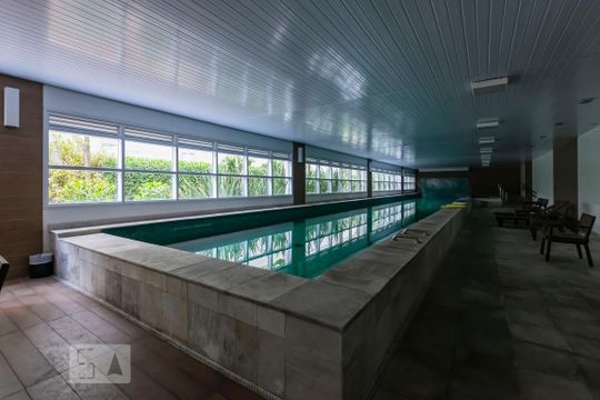 Área comum - Piscina coberta de kitnet/studio à venda com 1 quarto, 38m² em Vila Mariana, São Paulo