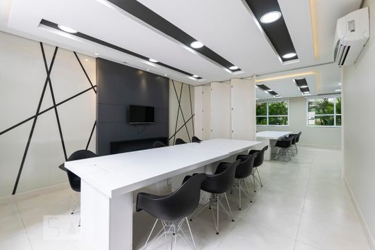 Área comum - Home Office de kitnet/studio à venda com 1 quarto, 38m² em Vila Mariana, São Paulo