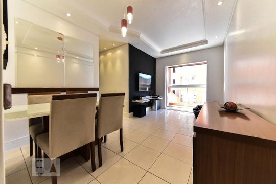 Sala de apartamento à venda com 3 quartos, 69m² em Dos Casa, São Bernardo do Campo
