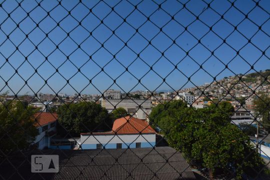 Vista da Sala de apartamento à venda com 2 quartos, 70m² em Olaria, Rio de Janeiro