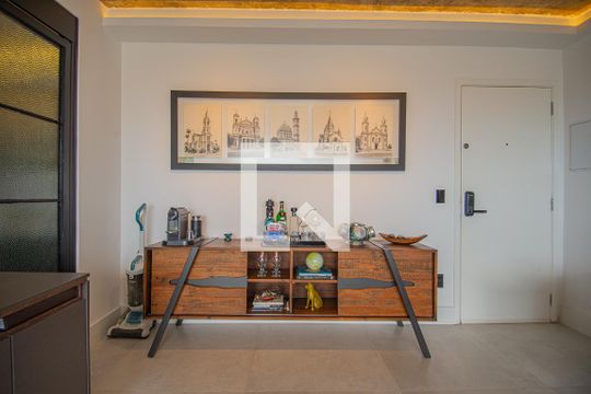 Sala de apartamento à venda com 1 quarto, 47m² em Jardim Vila Mariana, São Paulo