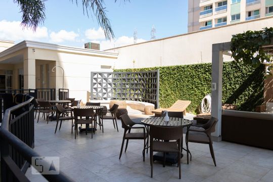 Área comum de apartamento para alugar com 1 quarto, 43m² em Sul (águas Claras), Brasília