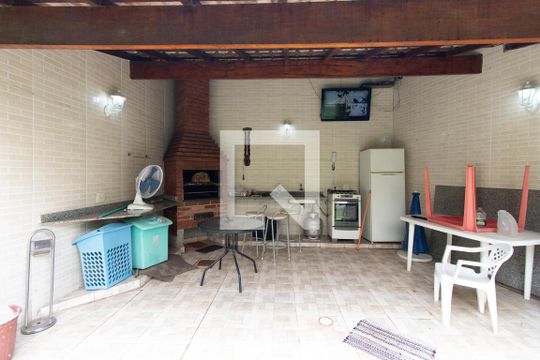 Área comum - Churrasqueira de casa de condomínio para alugar com 3 quartos, 109m² em Vila Nova Mazzei, São Paulo