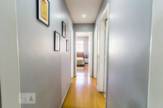 Corredor de apartamento à venda com 2 quartos, 75m² em Tauá, Rio de Janeiro