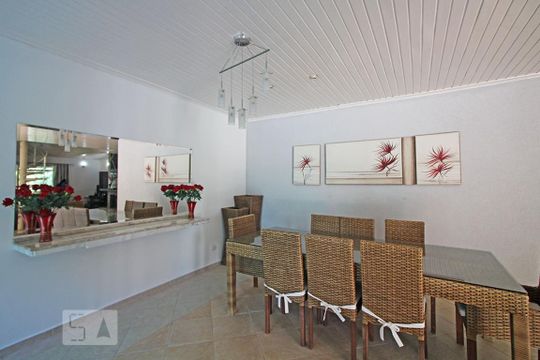 Sala de Jantar de casa para alugar com 6 quartos, 1600m² em Chácara Represinha, Cotia