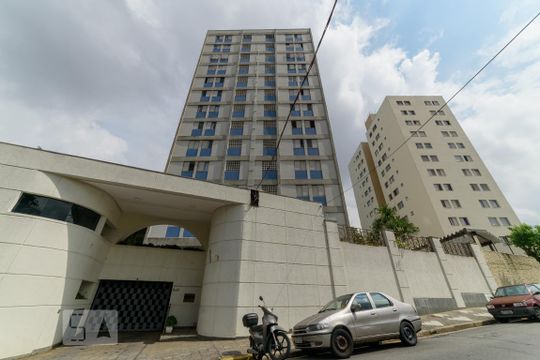 Fachada do Condomínio de apartamento à venda com 2 quartos, 75m² em Nova Gerti, São Caetano do Sul