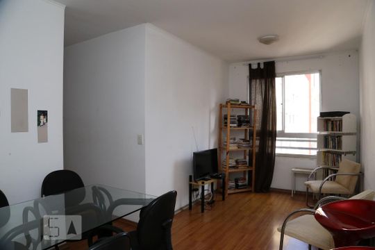 Sala de apartamento à venda com 2 quartos, 49m² em Fazenda Morumbi, São Paulo