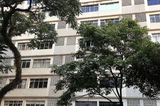 Fachada de kitnet/studio à venda com 1 quarto, 43m² em Bela Vista, São Paulo