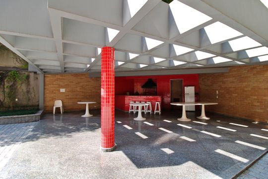 Área comum - Churrasqueira de apartamento para alugar com 4 quartos, 197m² em Vila Andrade, São Paulo