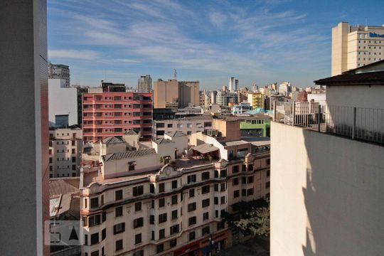 Vista de apartamento à venda com 1 quarto, 41m² em República, São Paulo