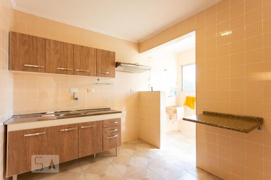 Cozinha de apartamento para alugar com 2 quartos, 60m² em Vila Indiana, São Paulo