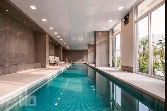 Área comum - Piscina de kitnet/studio à venda com 1 quarto, 45m² em Petrópolis, Porto Alegre