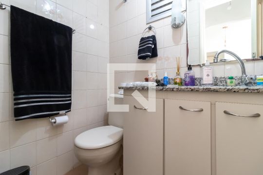 Banheiro de apartamento à venda com 1 quarto, 50m² em Santana, São Paulo
