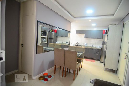 Sala de apartamento à venda com 3 quartos, 89m² em Bairro Fátima, Canoas