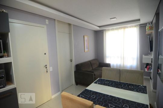 Sala de apartamento à venda com 3 quartos, 89m² em Bairro Fátima, Canoas