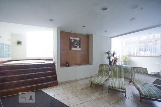 Área comum - Sauna de apartamento para alugar com 1 quarto, 40m² em Botafogo, Rio de Janeiro