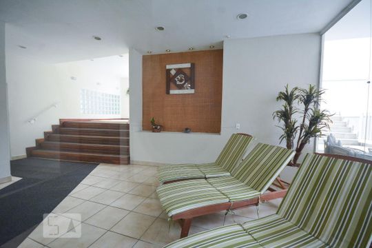 Área comum - Sauna de apartamento para alugar com 1 quarto, 40m² em Botafogo, Rio de Janeiro