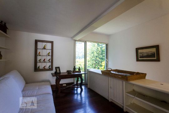 Hall de casa de condomínio para alugar com 5 quartos, 260m² em São Conrado, Rio de Janeiro