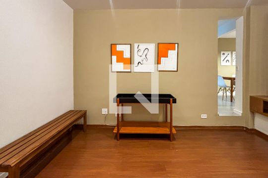 Sala de apartamento para alugar com 3 quartos, 106m² em Pinheiros, São Paulo
