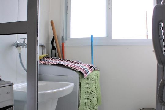 Área de serviço de apartamento à venda com 1 quarto, 33m² em Barra Funda, São Paulo
