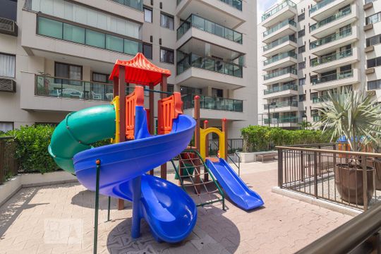 Área Comum - Parquinho de apartamento à venda com 3 quartos, 70m² em Recreio dos Bandeirantes, Rio de Janeiro