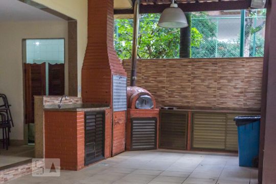 Área comum - Churrasqueira de apartamento à venda com 3 quartos, 110m² em Freguesia (jacarepaguá), Rio de Janeiro