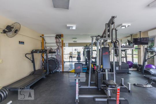 Área comum - Academia de apartamento à venda com 2 quartos, 56m² em Taquara, Rio de Janeiro