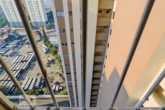 Vista Sala de apartamento à venda com 2 quartos, 50m² em Vila Vermelha, São Paulo