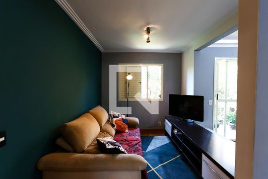 Sala de apartamento à venda com 3 quartos, 96m² em Jardim Ampliação, São Paulo