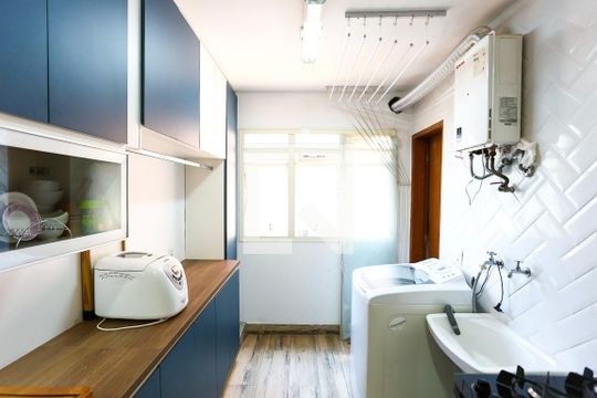 Área de Serviço de apartamento à venda com 3 quartos, 96m² em Jardim Ampliação, São Paulo