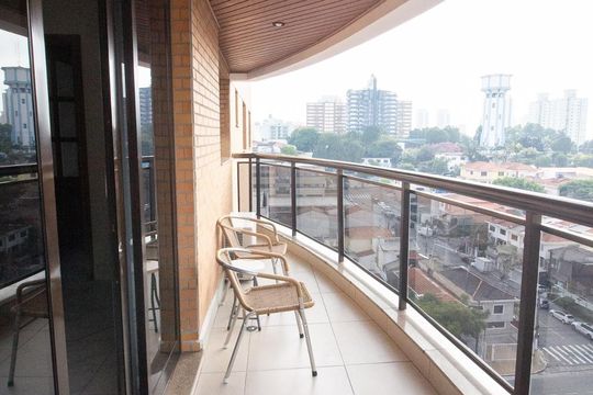 Varanda de apartamento para alugar com 3 quartos, 155m² em Santana, São Paulo