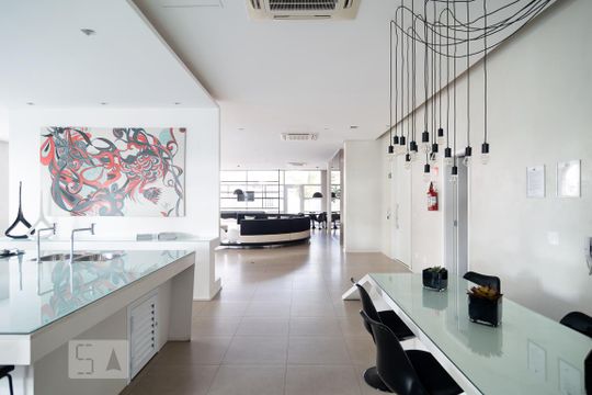 Salão de Festa de apartamento à venda com 2 quartos, 69m² em Vila Gertrudes, São Paulo