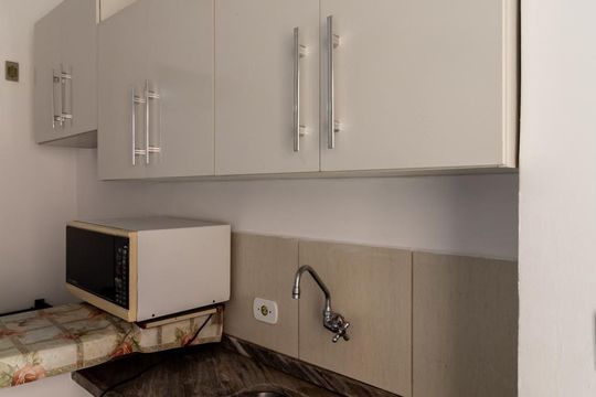Cozinha de apartamento para alugar com 1 quarto, 59m² em Consolação, São Paulo