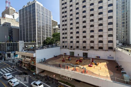 Vista da Sala de apartamento para alugar com 1 quarto, 59m² em Consolação, São Paulo