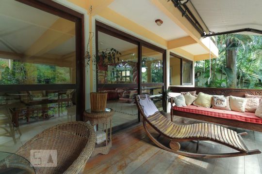Sacada de casa à venda com 5 quartos, 450m² em Itanhangá, Rio de Janeiro