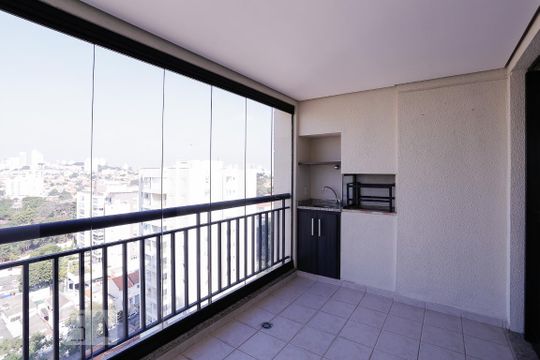 Varanda Gourmet de apartamento à venda com 3 quartos, 85m² em Vila Romana, São Paulo