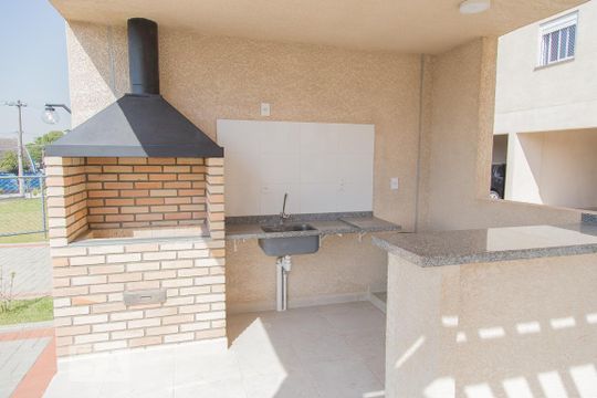 Área comum - Churrasqueira de apartamento para alugar com 2 quartos, 42m² em Sítio da Figueira, São Paulo