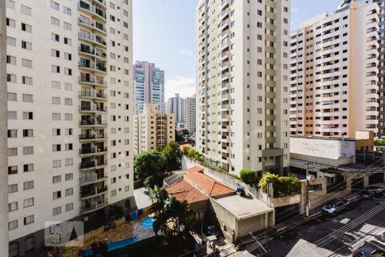 Sala Vista de apartamento à venda com 2 quartos, 50m² em Chora Menino, São Paulo