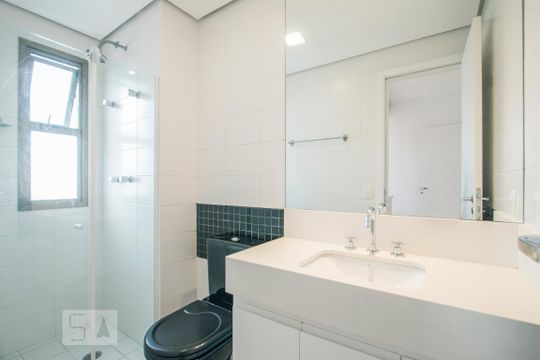 Banheiro da Suite 2 de apartamento para alugar com 3 quartos, 147m² em Brooklin Paulista, São Paulo
