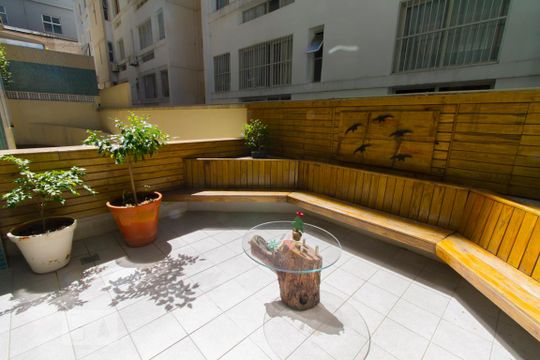 Área Comum de apartamento para alugar com 1 quarto, 35m² em Centro, Florianópolis