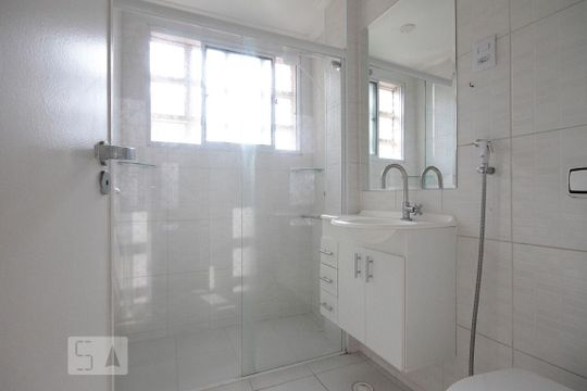Banheiro de apartamento à venda com 1 quarto, 33m² em Vila Buarque, São Paulo