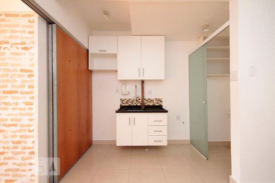 Cozinha de apartamento à venda com 1 quarto, 33m² em Vila Buarque, São Paulo