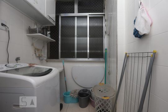 Área de Serviço de apartamento para alugar com 2 quartos, 58m² em Tijuca, Rio de Janeiro