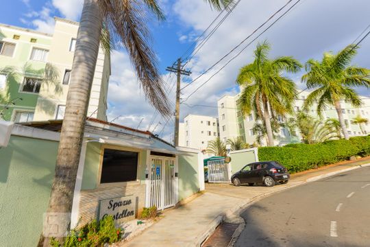 Fachada de apartamento à venda com 2 quartos, 49m² em Vila Carminha, Campinas