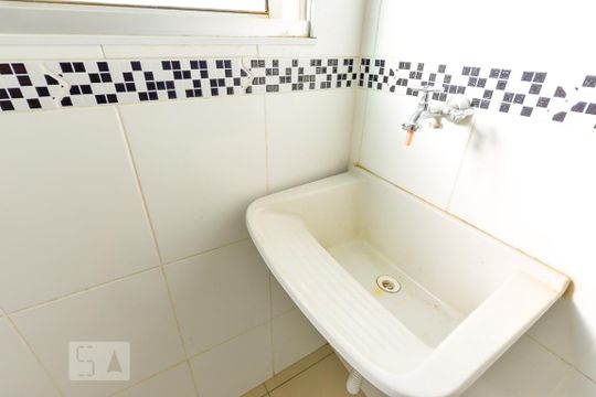 Area Serviço de apartamento à venda com 2 quartos, 49m² em Vila Carminha, Campinas
