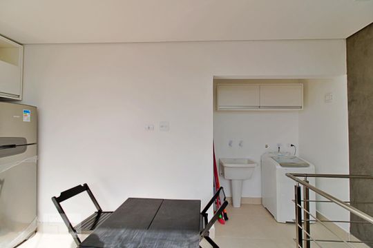 Área de Serviço de apartamento à venda com 1 quarto, 65m² em Jardim Ampliação, São Paulo